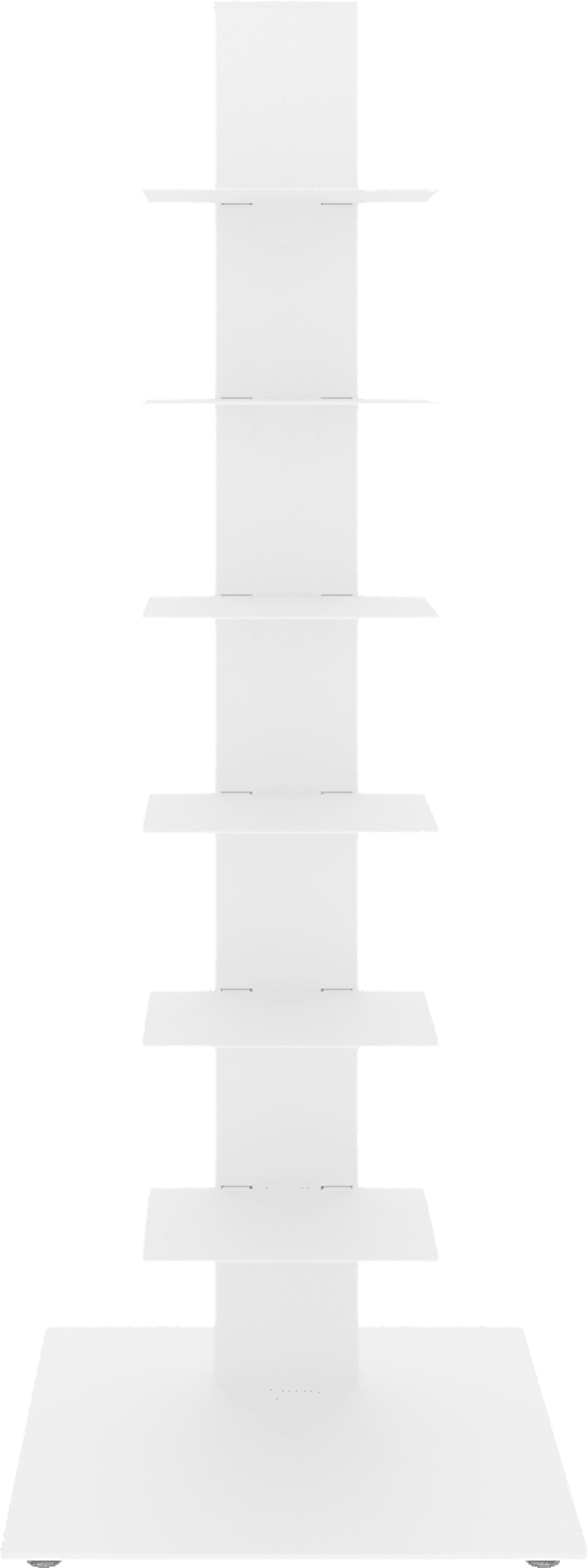 Lukens I White Bookcase Tower - Image 3