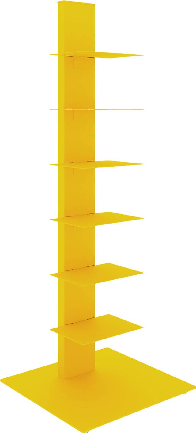 Lukens I Yellow Bookcase Tower - Thumbnail - Image 2