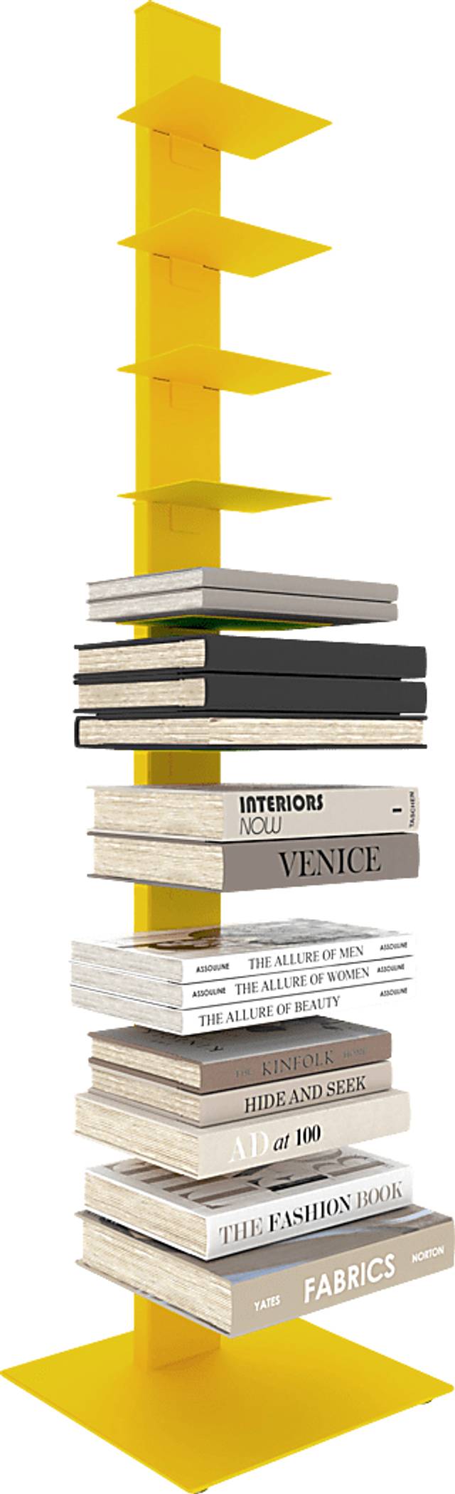 Lukens II Yellow Bookcase Tower - Thumbnail - Image 3