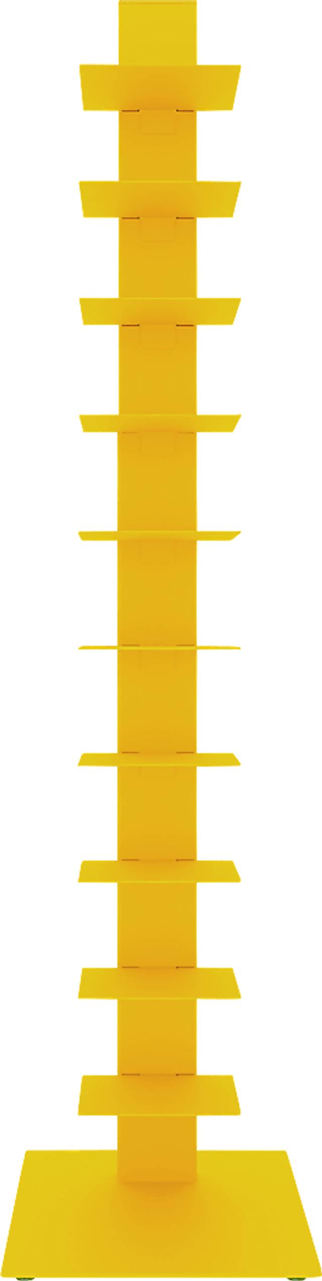 Lukens II Yellow Bookcase Tower - Thumbnail - Image 1
