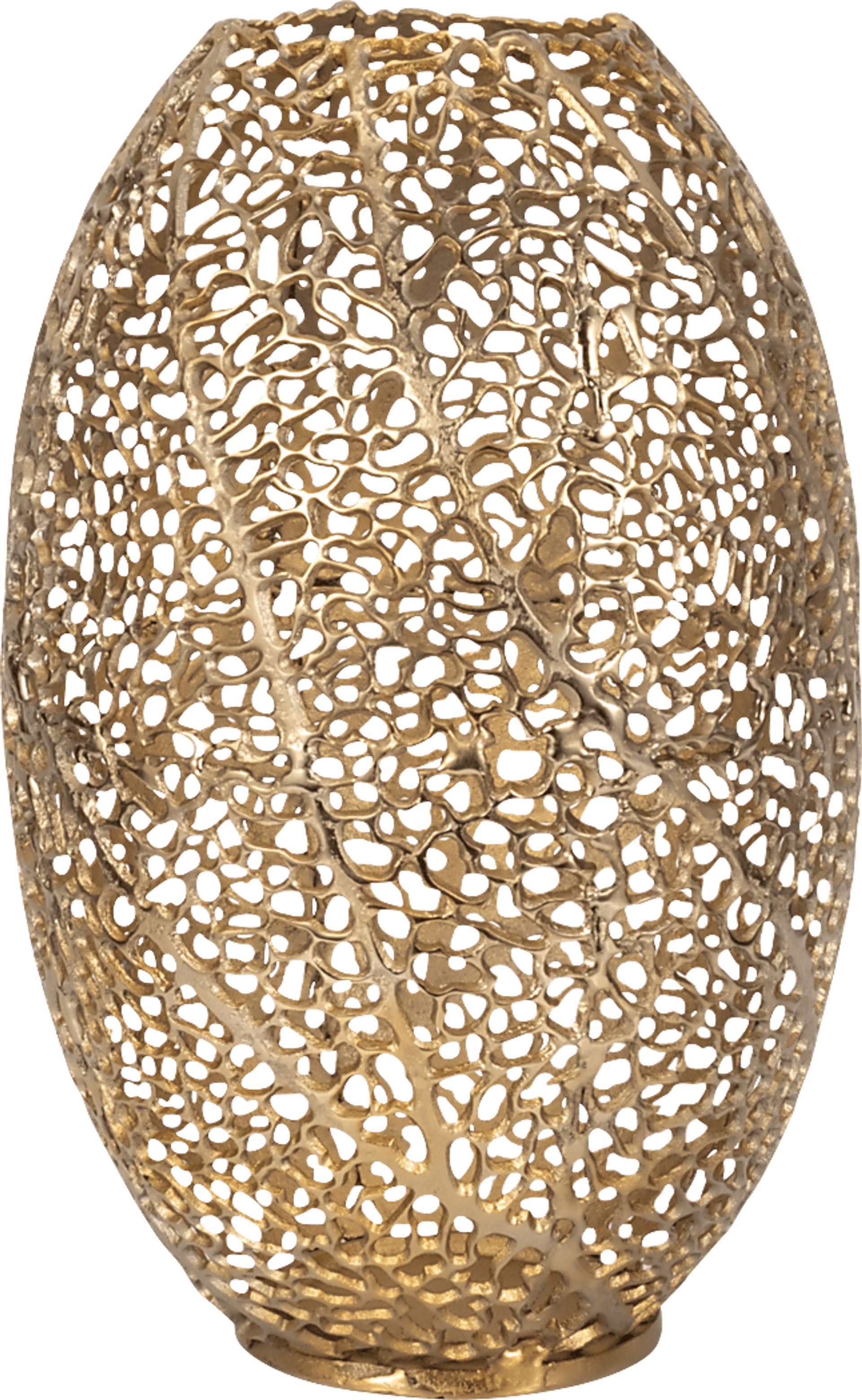 Lukirk Gold 20 in. Vase - Image 1