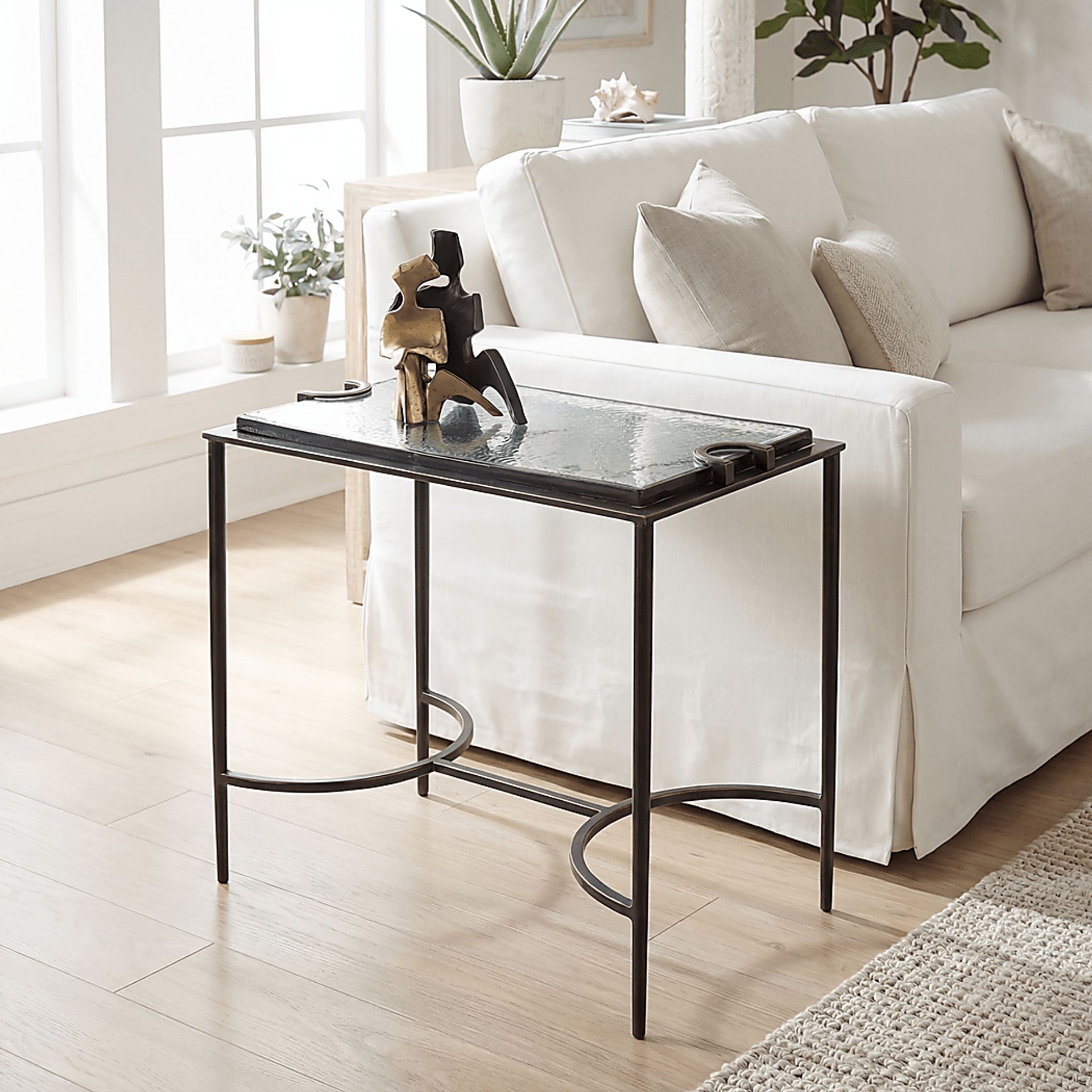 Lukru Bronze Accent Table - Image 2