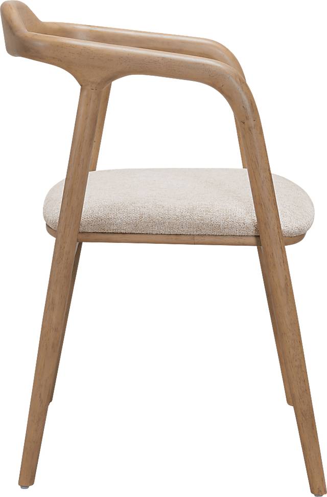 Lulii Beige Dining Chair - Thumbnail - Image 4