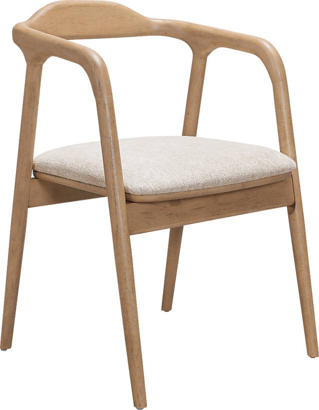 Lulii Beige Dining Chair - Thumbnail - Image 8
