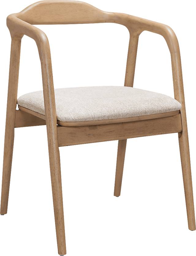 Lulii Beige Dining Chair - Thumbnail - Image 1