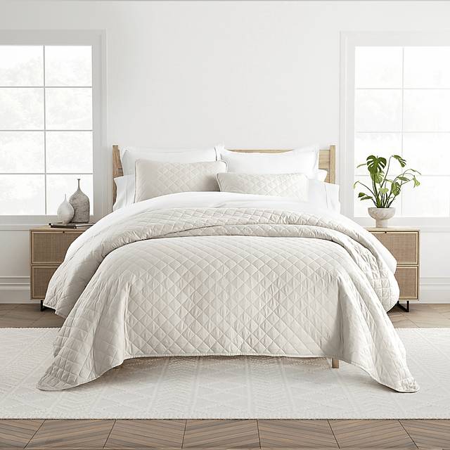 Lulldale Natural 2 Pc Twin Quilt Set - Thumbnail - Image 1