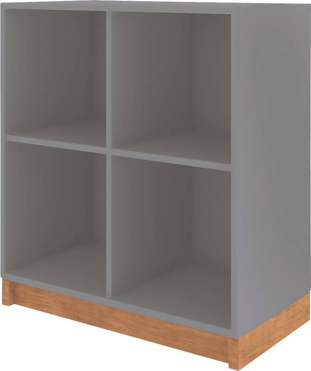 Lullingstone Gray Bookcase - Thumbnail - Image 2