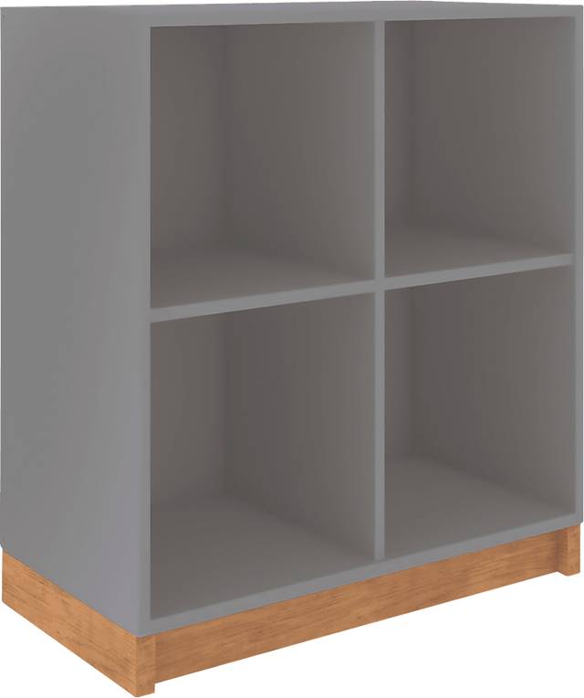 Lullingstone Gray Bookcase - Thumbnail - Image 1