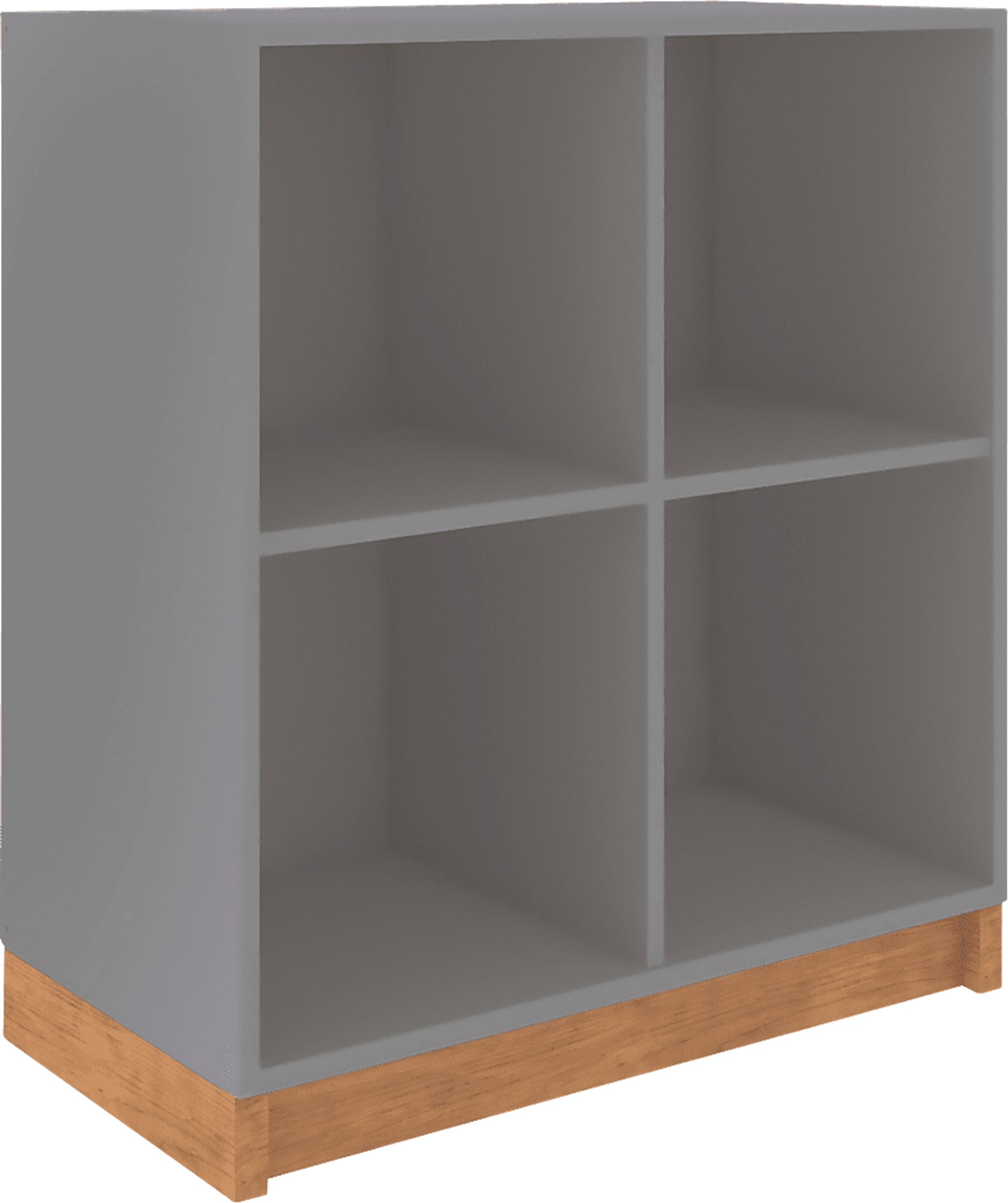 Lullingstone Gray Bookcase - Image 1