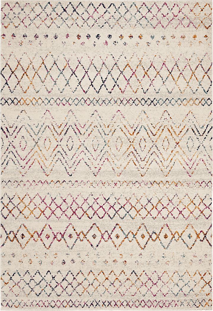 Lulu Loft Ivory 5'1 x 7'6 Rug