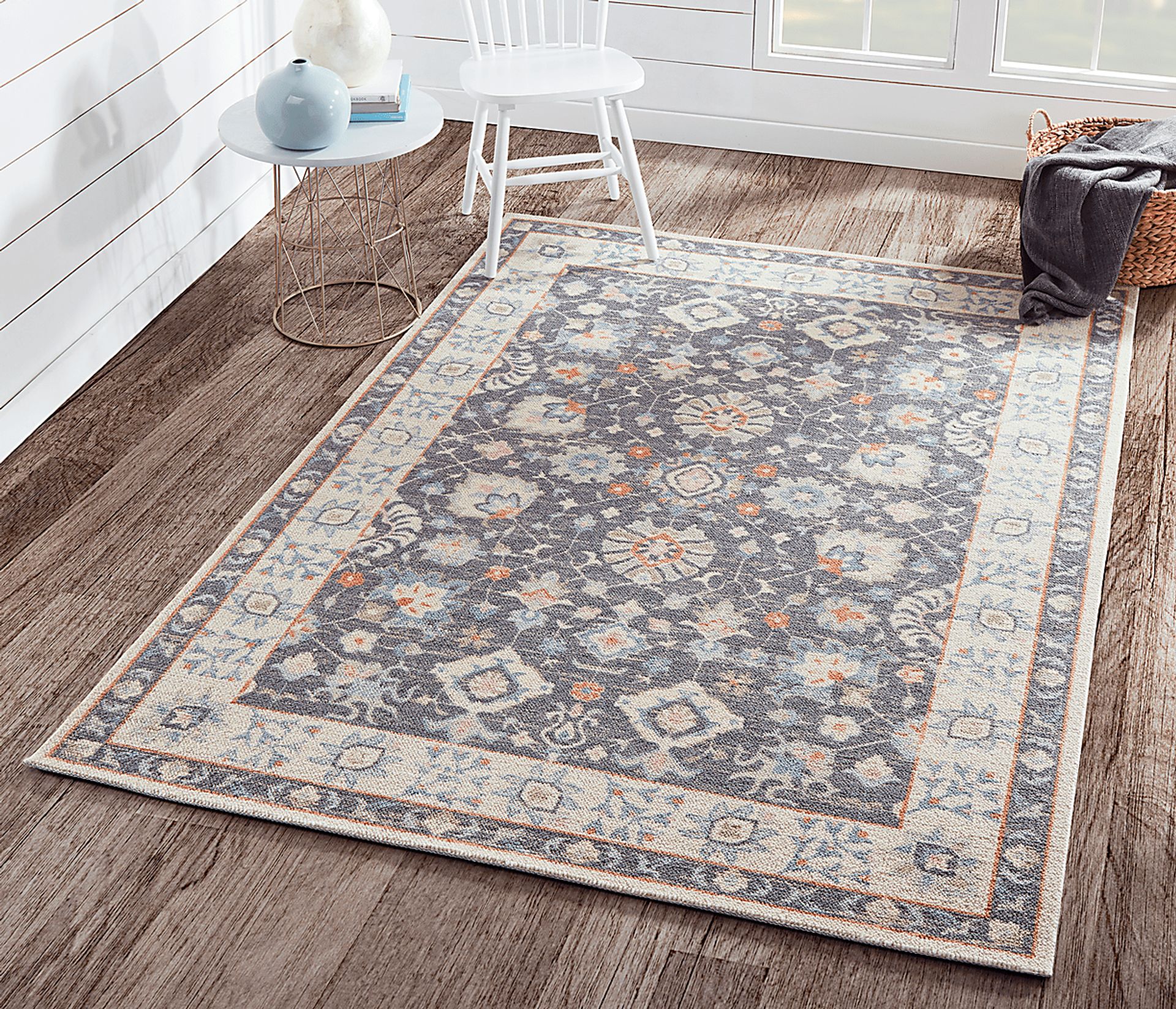 Luma Black 3'3 x 5' Rug - Image 2