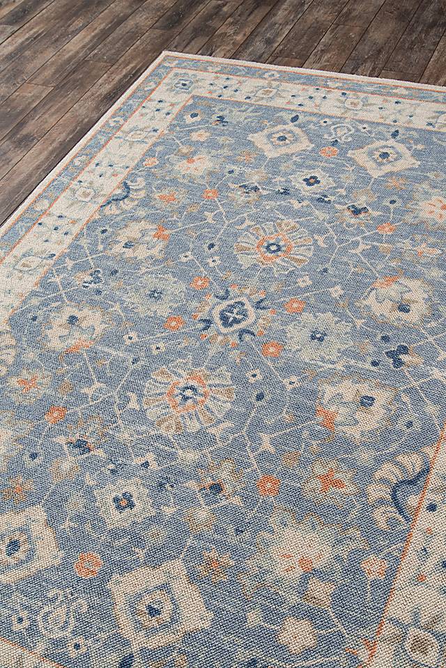 Luma Blue 6'6 x 9' Rug - Thumbnail - Image 5