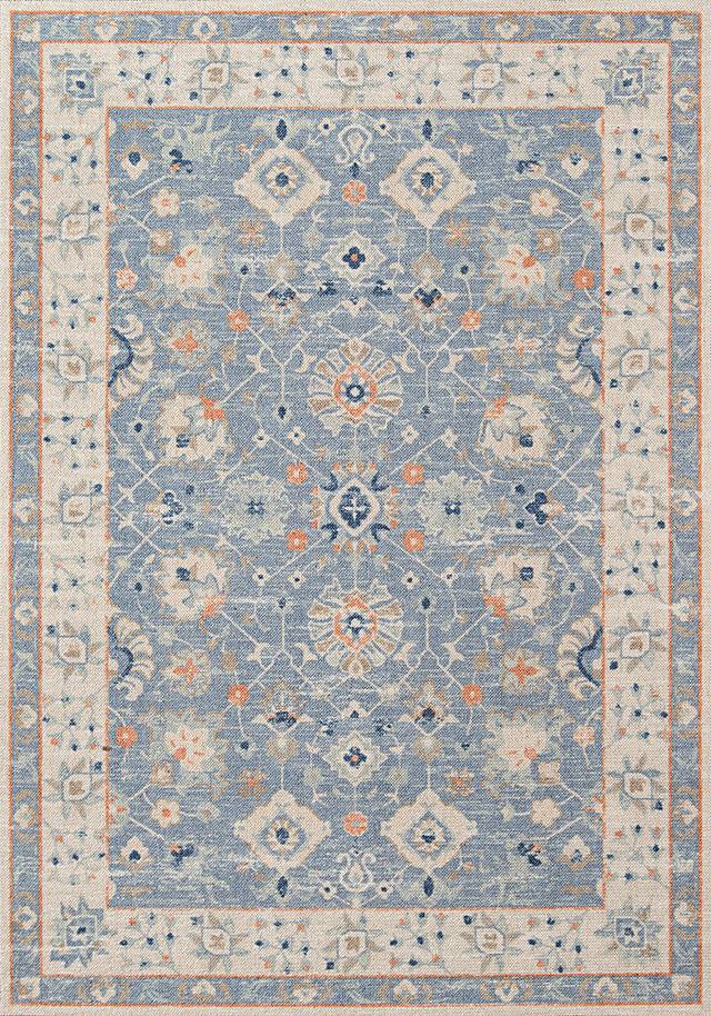 Luma Blue 6'6 x 9' Rug - Thumbnail - Image 1