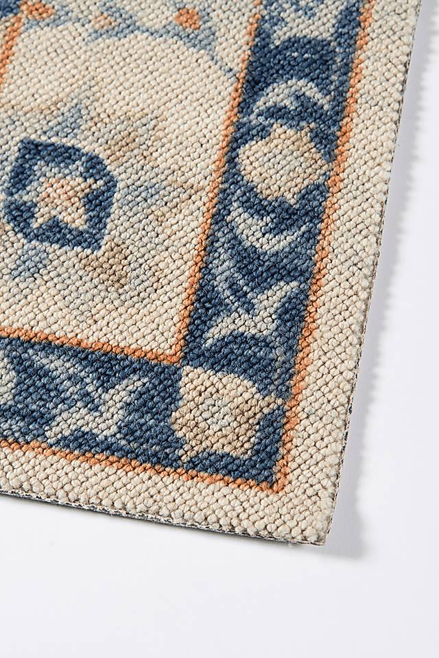 Luma Blue 7'9 x 9'10 Rug - Thumbnail - Image 4