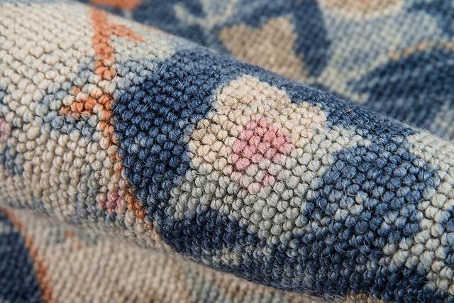 Luma Blue 7'9 x 9'10 Rug - Thumbnail - Image 7