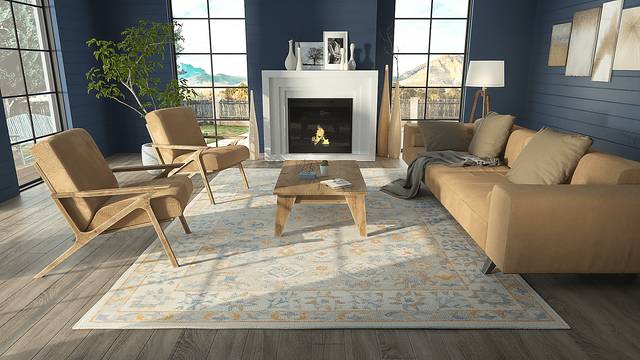 Luma Cream 7'9 x 9'10 Rug - Thumbnail - Image 8