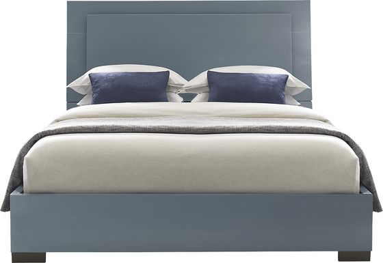 Luma Vista Blue 3 Pc Queen Bed