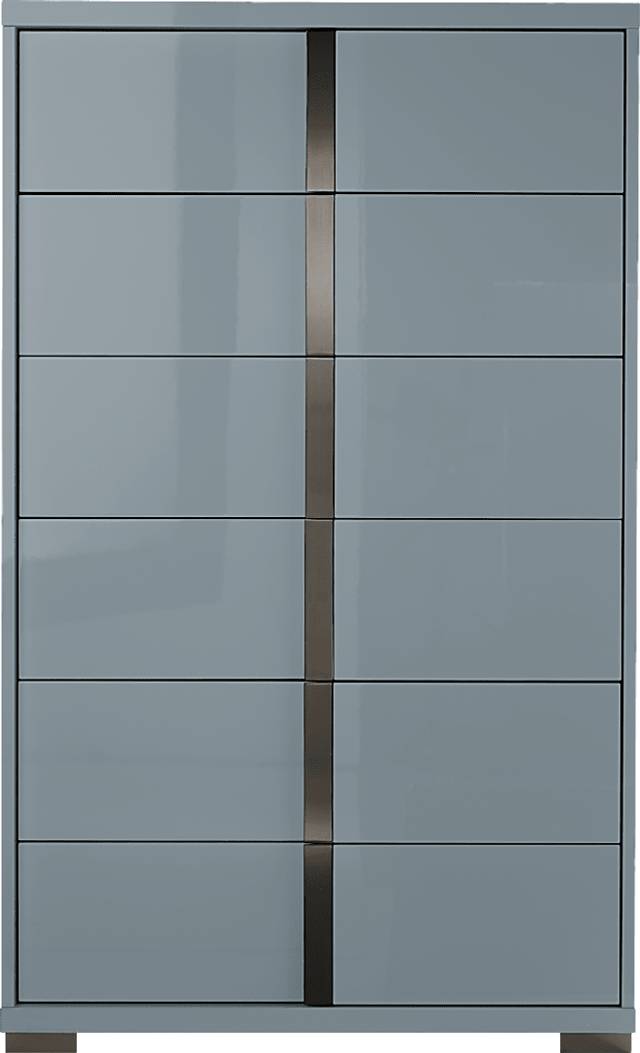 Luma Vista Blue 5 Pc King Bedroom - Thumbnail - Image 5