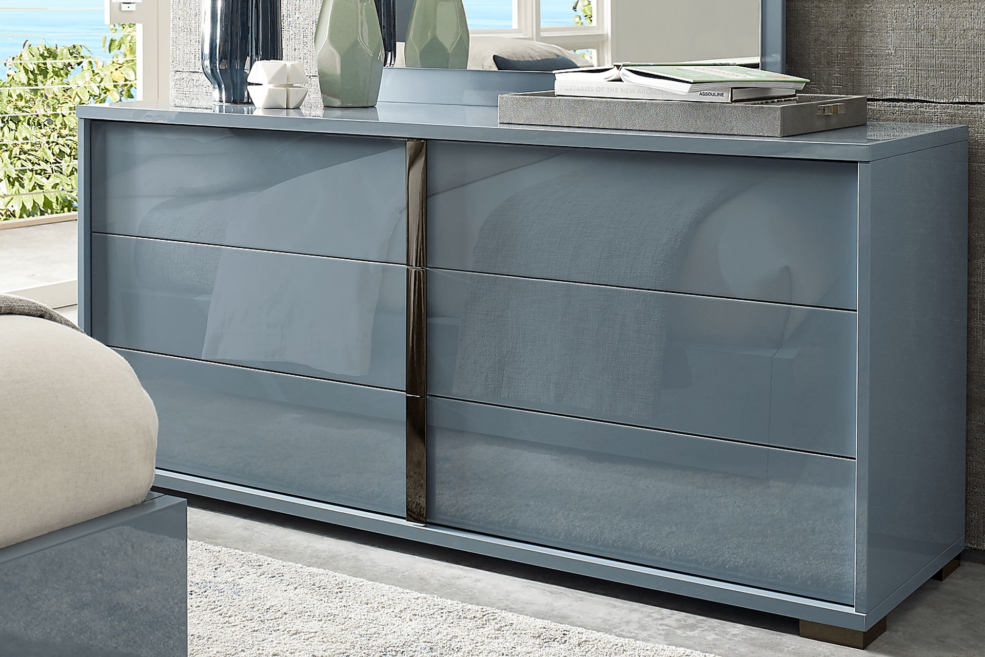 Luma Vista Blue Dresser - Image 3