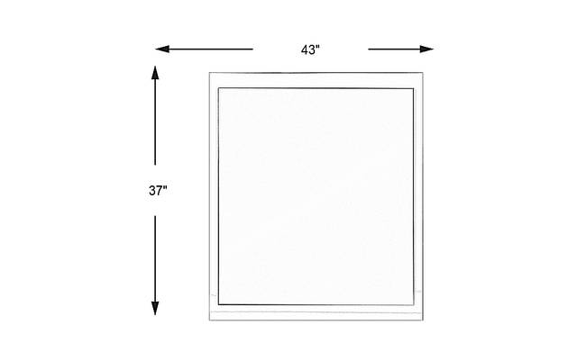 Dimension Image. Please refer to the Dimension Tab on this page for dimension details.