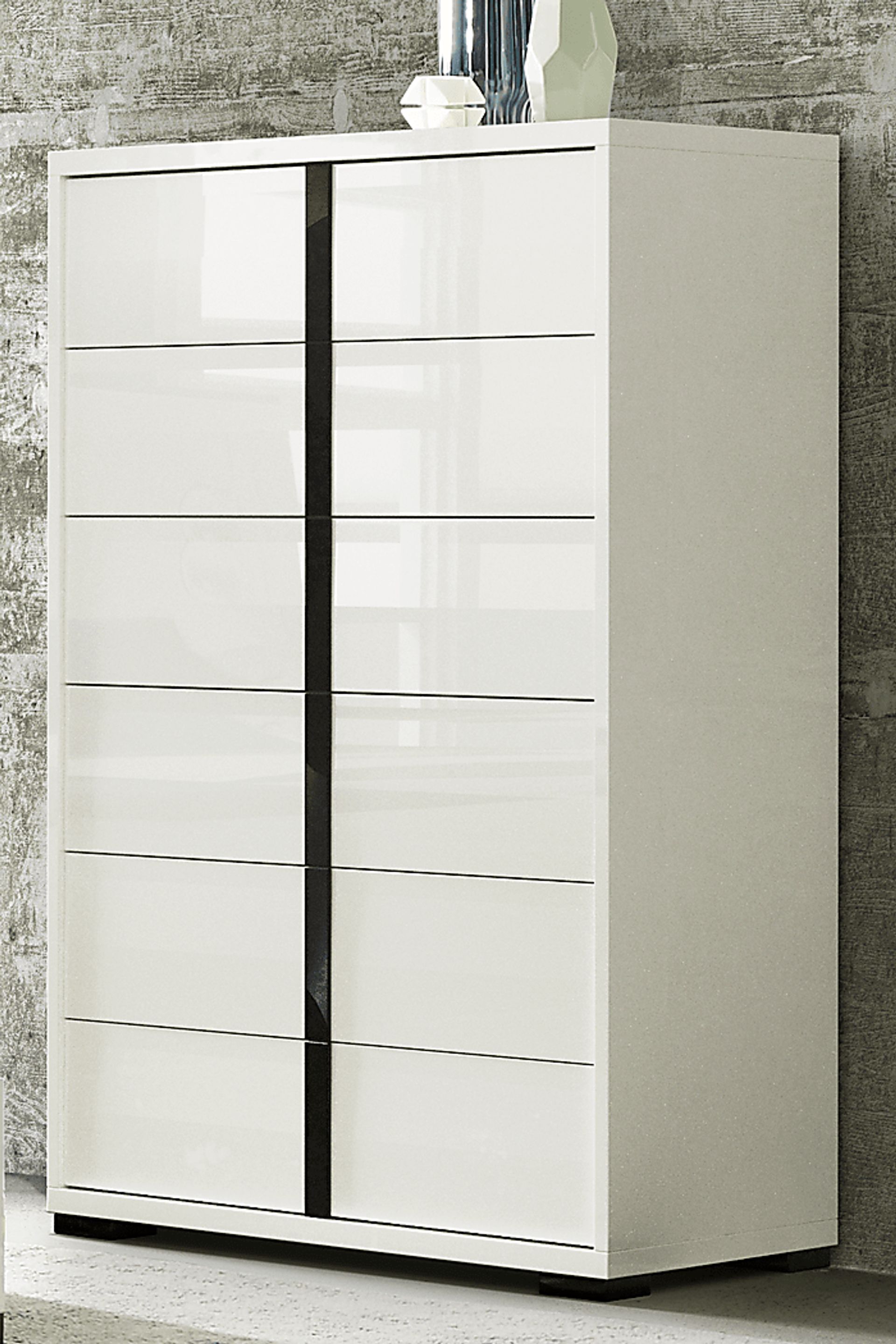 Luma Vista White 5 Pc King Bedroom - Image 6