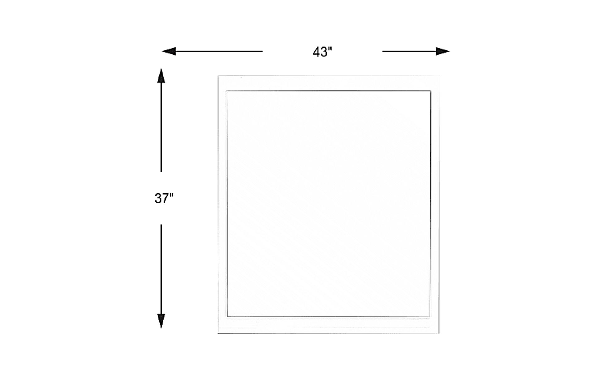 Dimension Image. Please refer to the Dimension Tab on this page for dimension details.