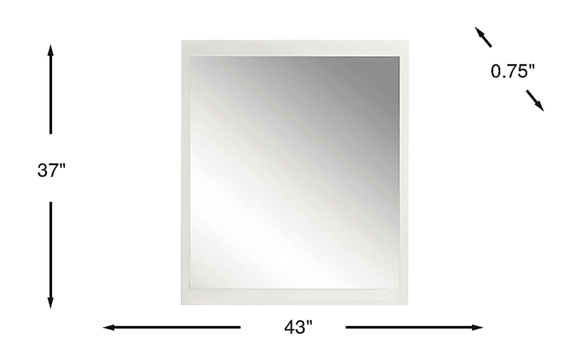 Dimension Image. Please refer to the Dimension Tab on this page for dimension details.