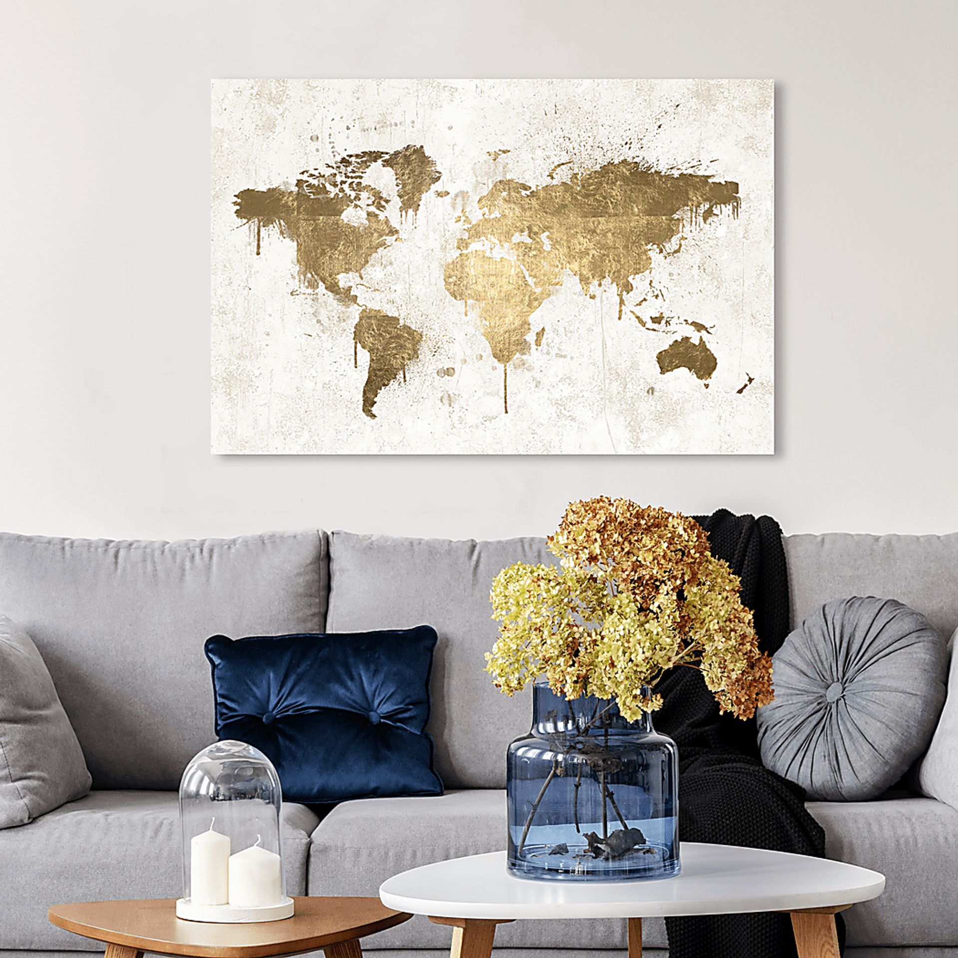 Denbeck Blue Artwork, Set of 2 - Image 3