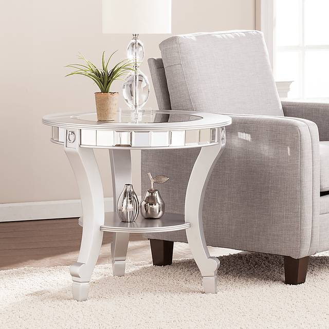 Lumley Silver End Table - Thumbnail - Image 3