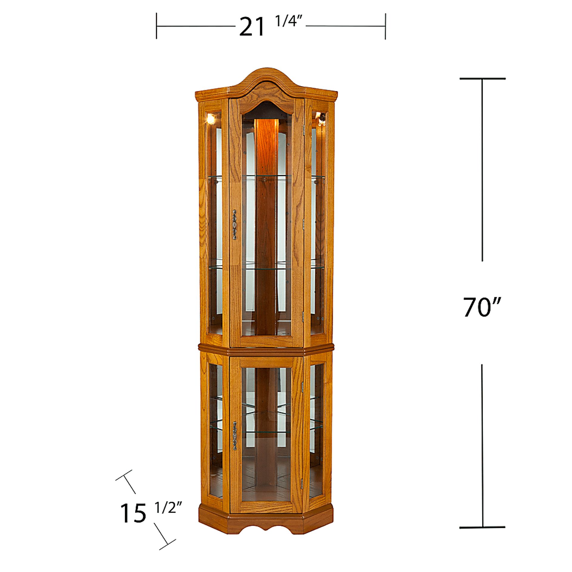 Lumside Brown Curio Cabinet - Image 3