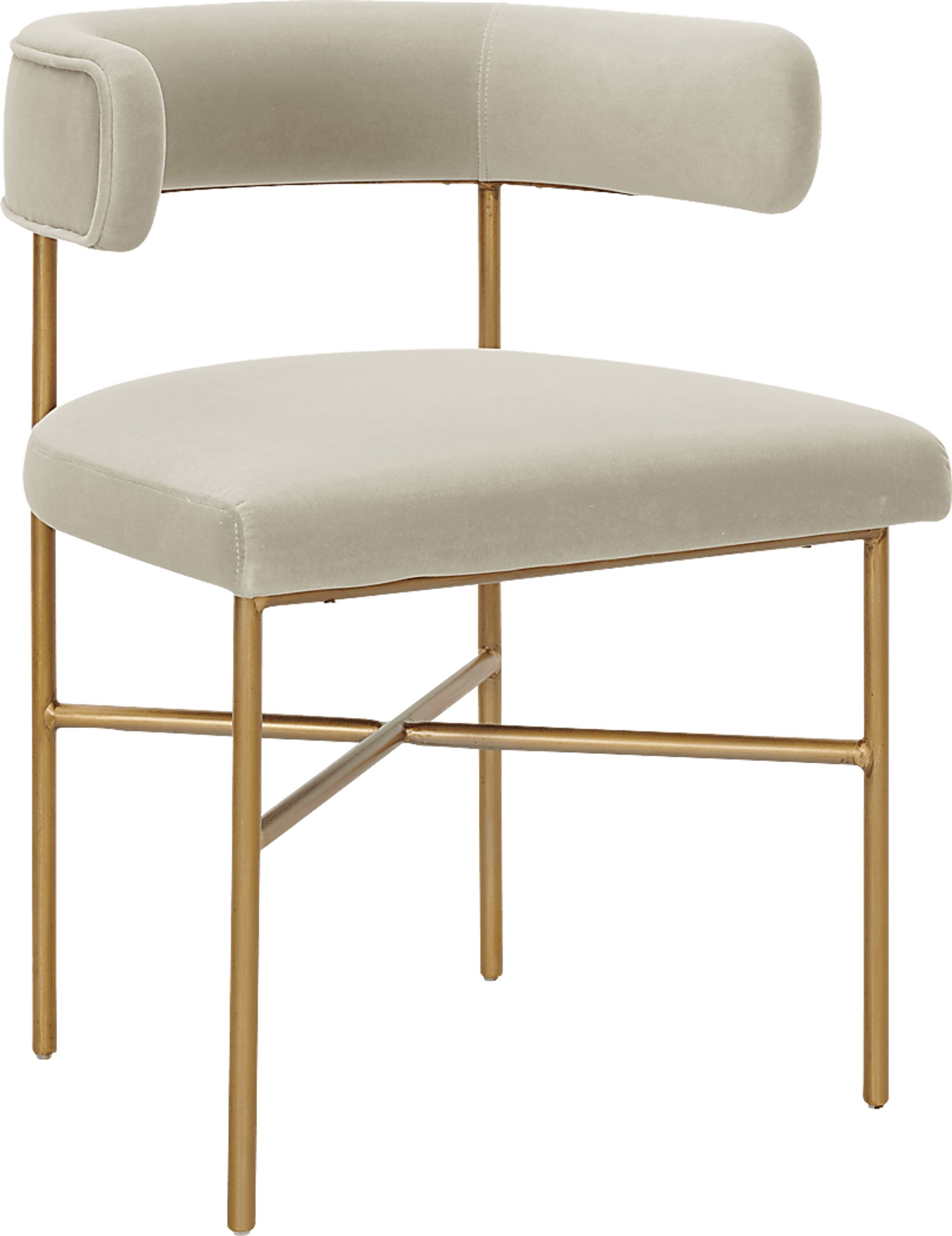 Luna Ann Cream Dining Chair - Image 1