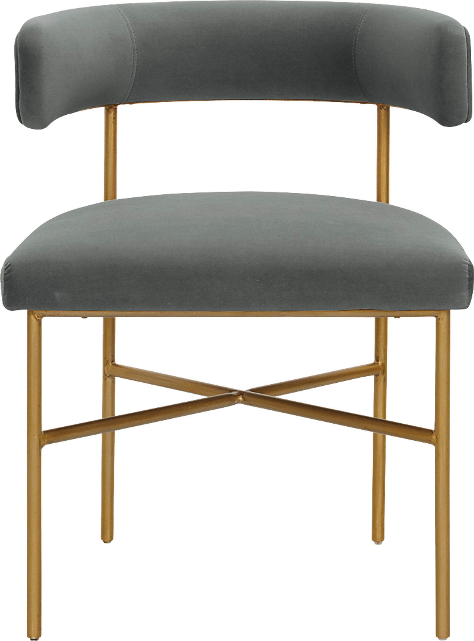 Luna Ann Gray Dining Chair - Image 2