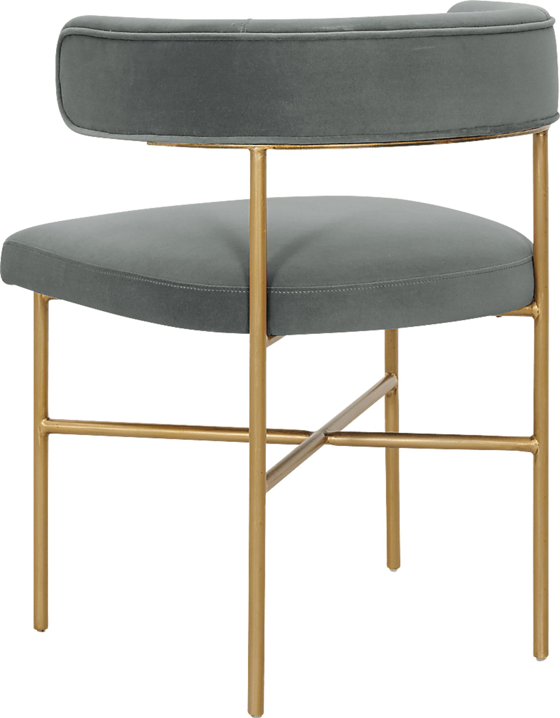 Luna Ann Gray Dining Chair - Image 3
