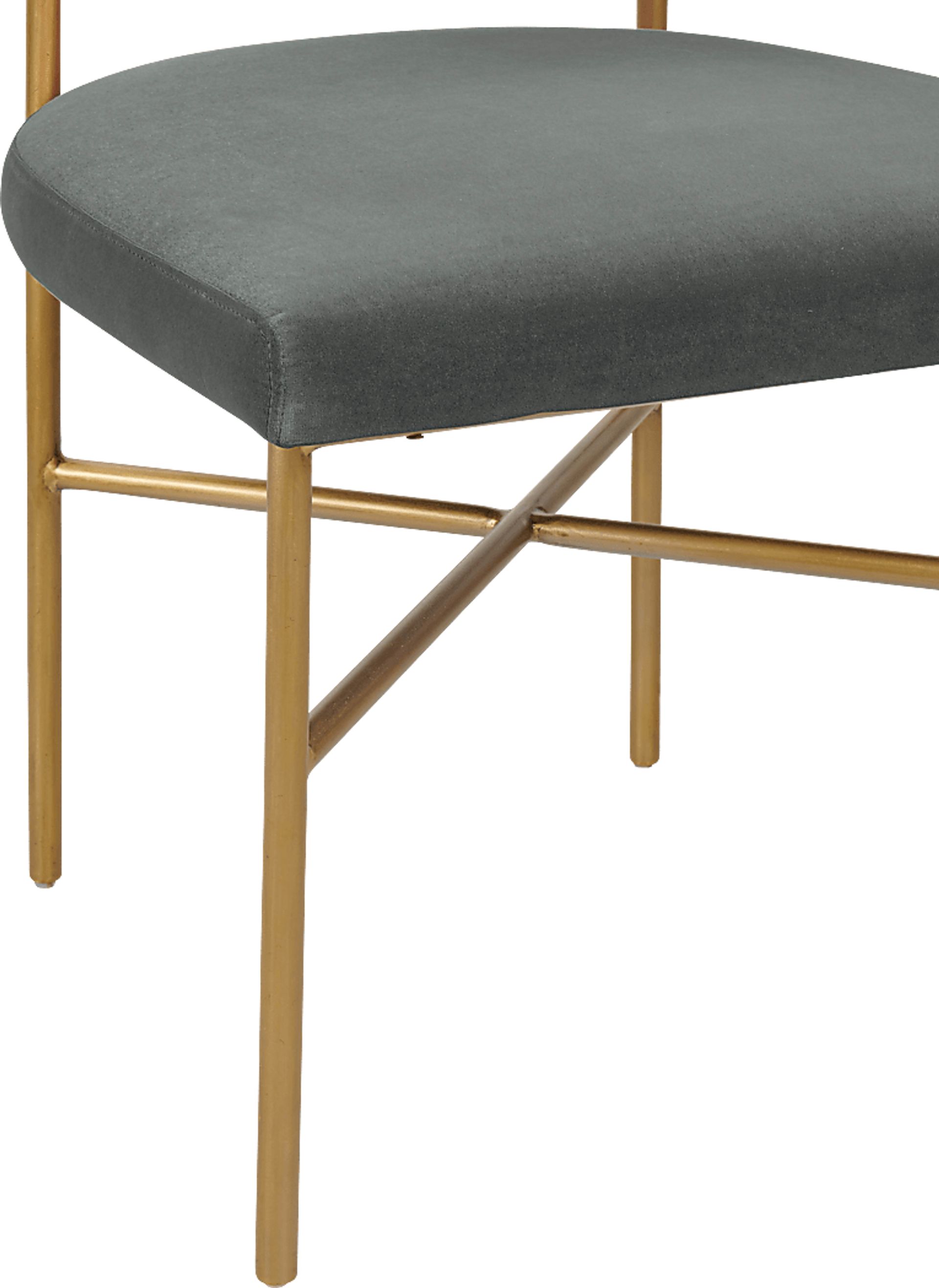 Luna Ann Gray Dining Chair - Image 4