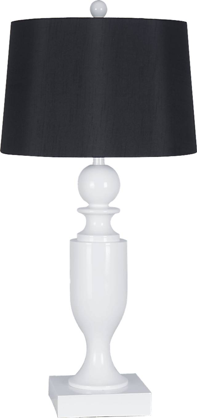 Luna Heights White Lamp - Thumbnail - Image 1