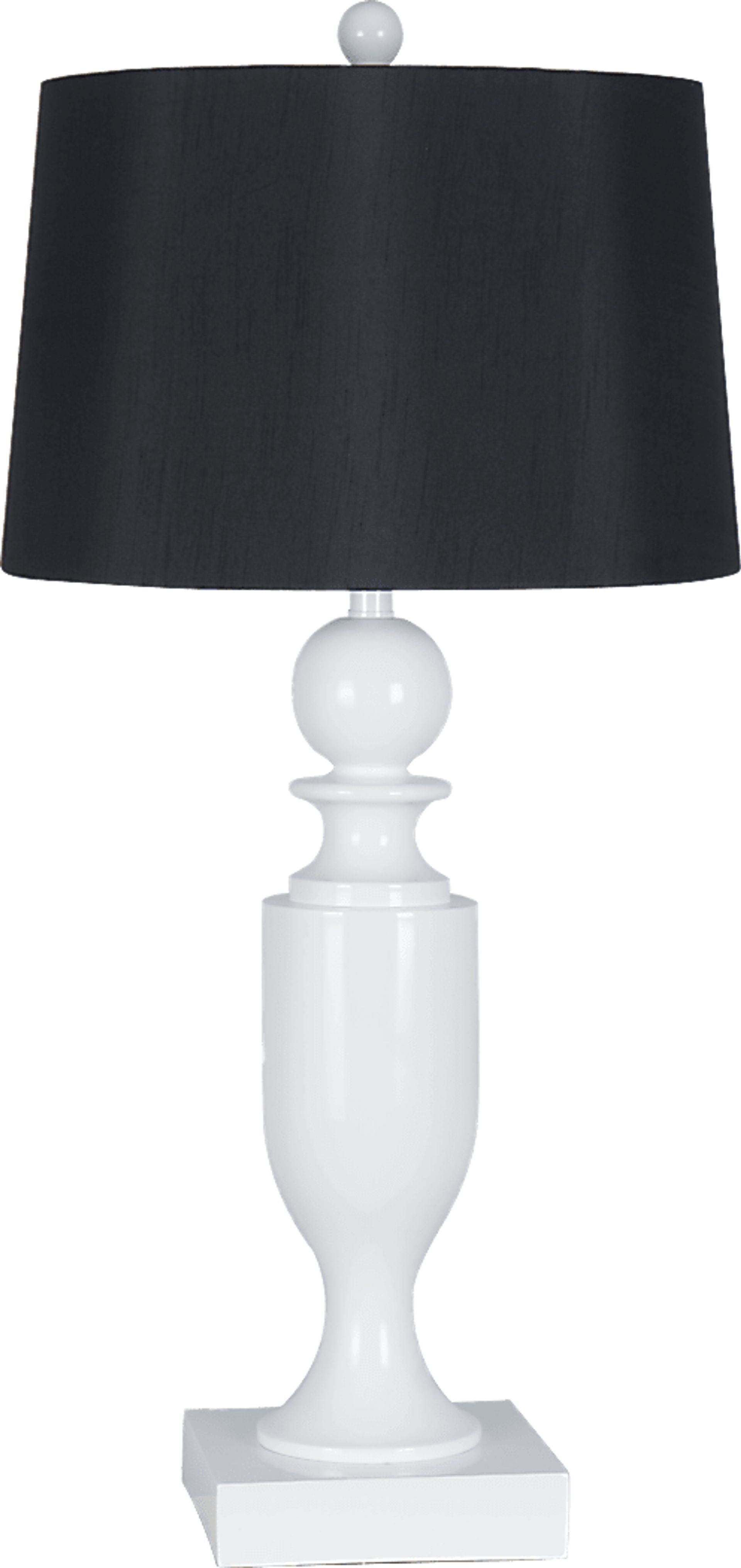 Luna Heights White Lamp - Image 1