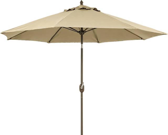 Luna Lake 9' Octagon Heather Beige Outdoor Umbrella - Thumbnail - Image 1
