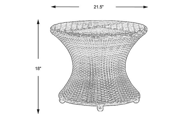 Dimension Image. Please refer to the Dimension Tab on this page for dimension details.