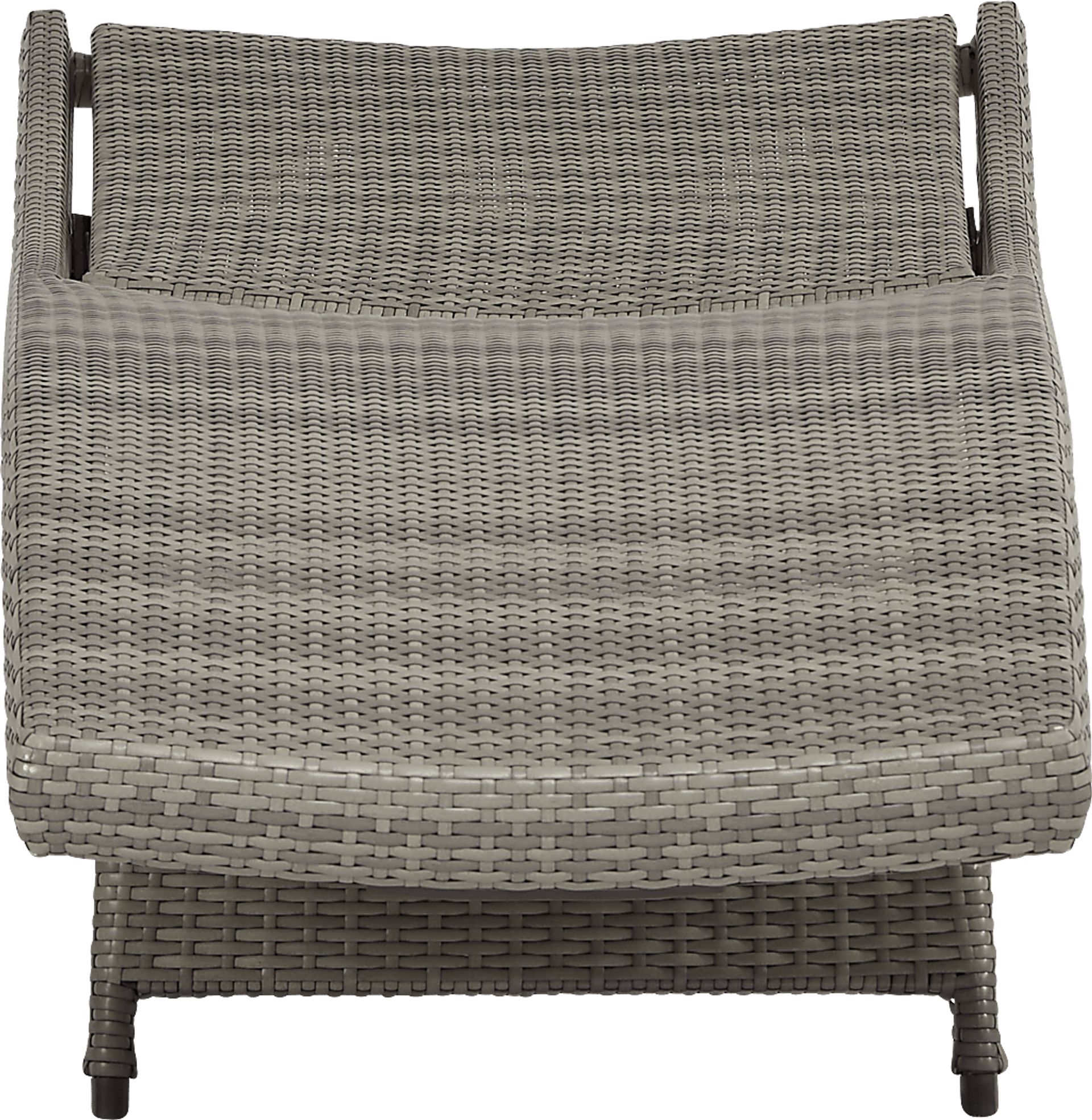 Luna Lake Gray Outdoor Chaises, Set of 2 - Image 5