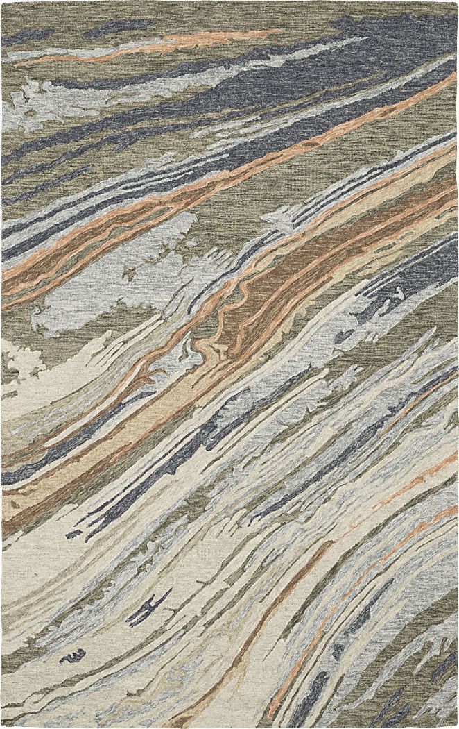 Lunabell Blue 5' x 8' Rug