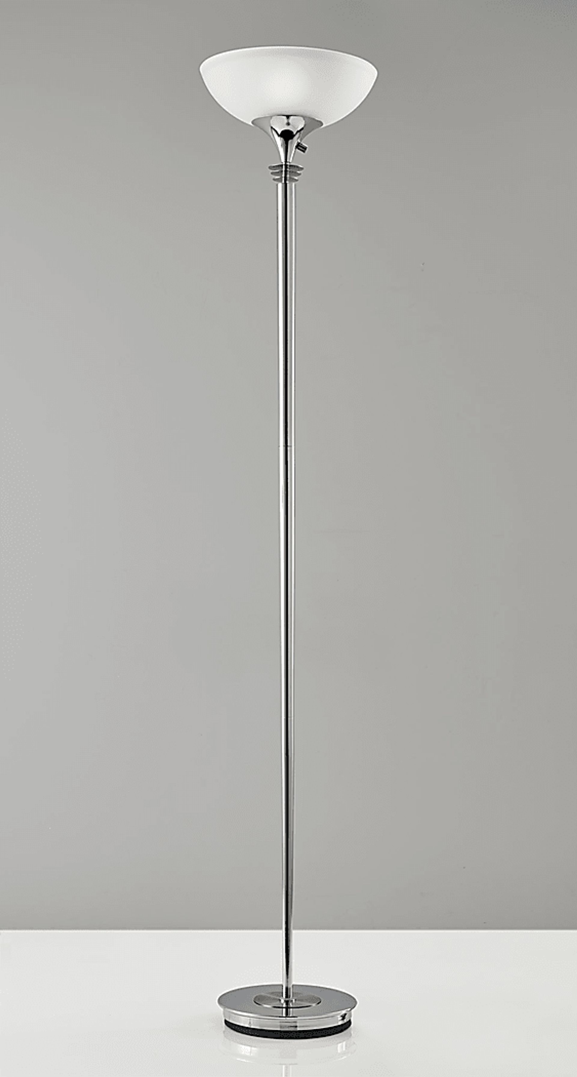 Lunay Silver Floor Lamp - Image 2