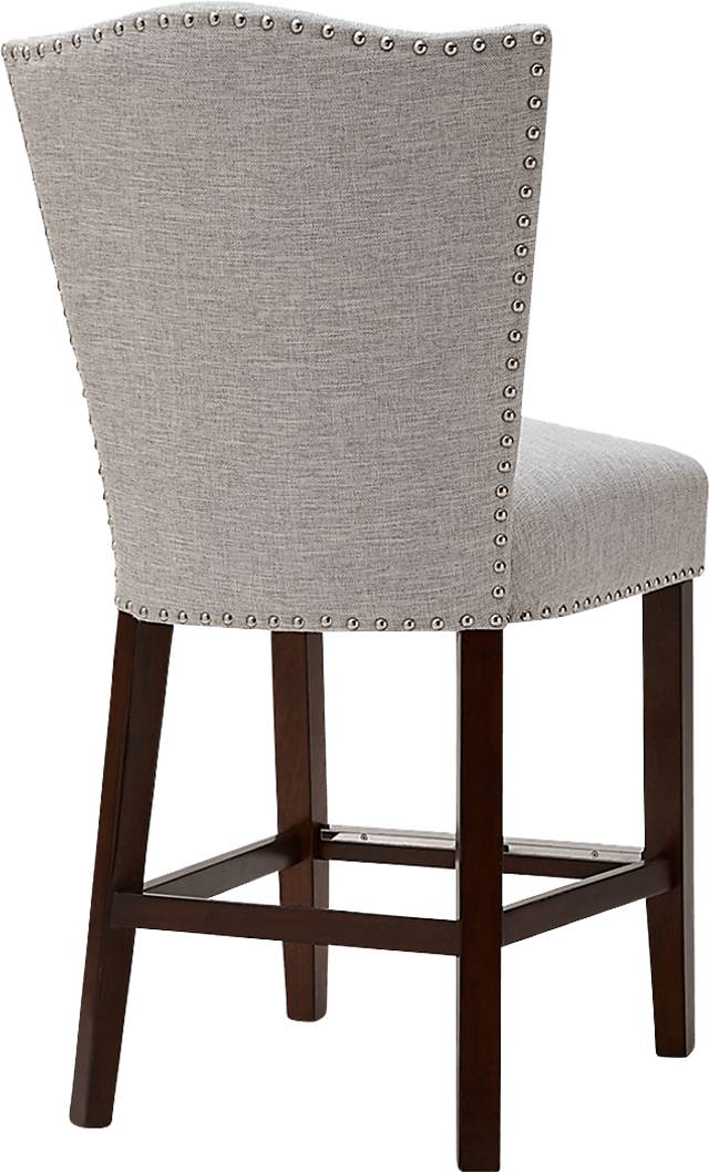Lunceview Gray Counter Height Stool - Thumbnail - Image 2