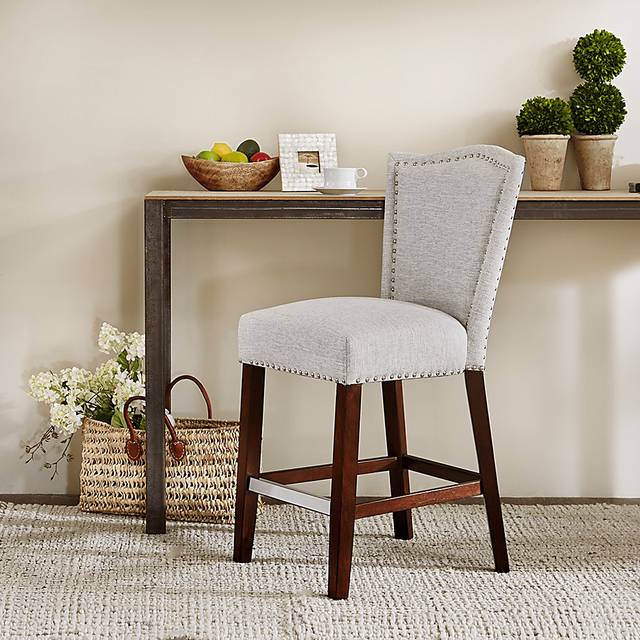 Lunceview Gray Counter Height Stool - Thumbnail - Image 6