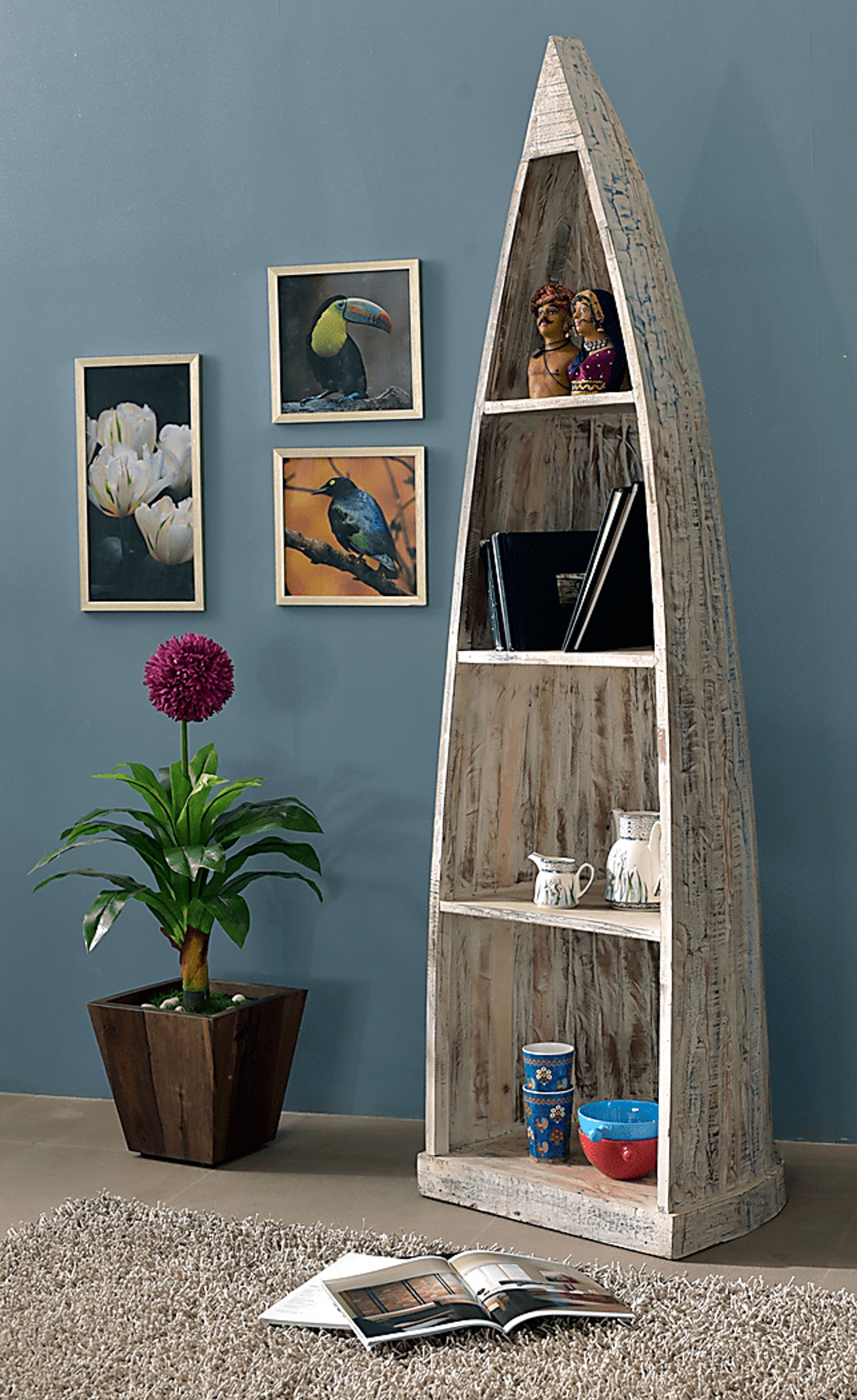 Lundale Blue Bookcase - Image 6