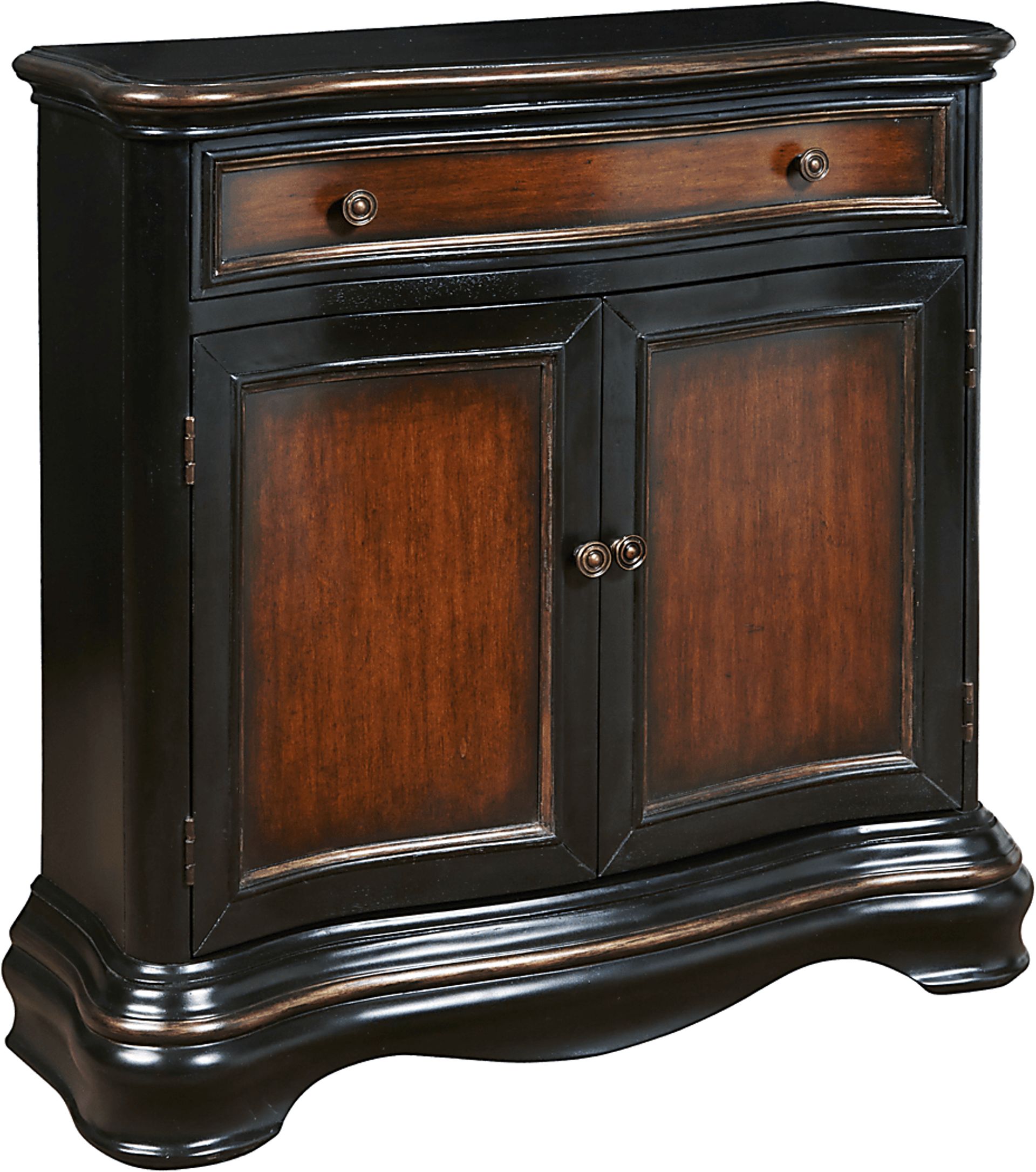 Lundy Black Accent Cabinet - Image 2