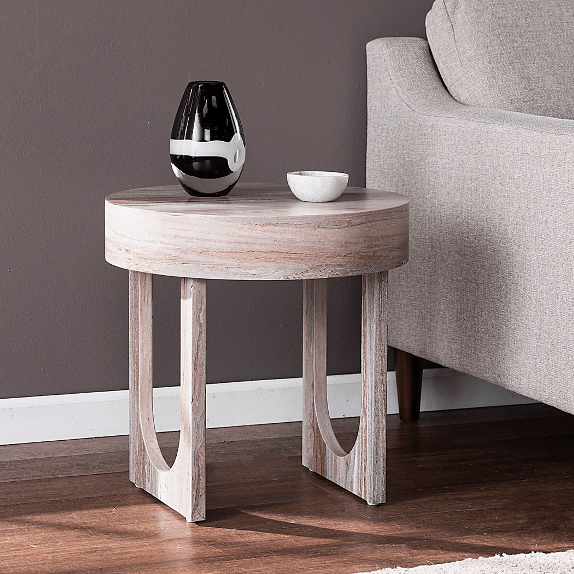 Lundy Place Brown End Table - Image 4