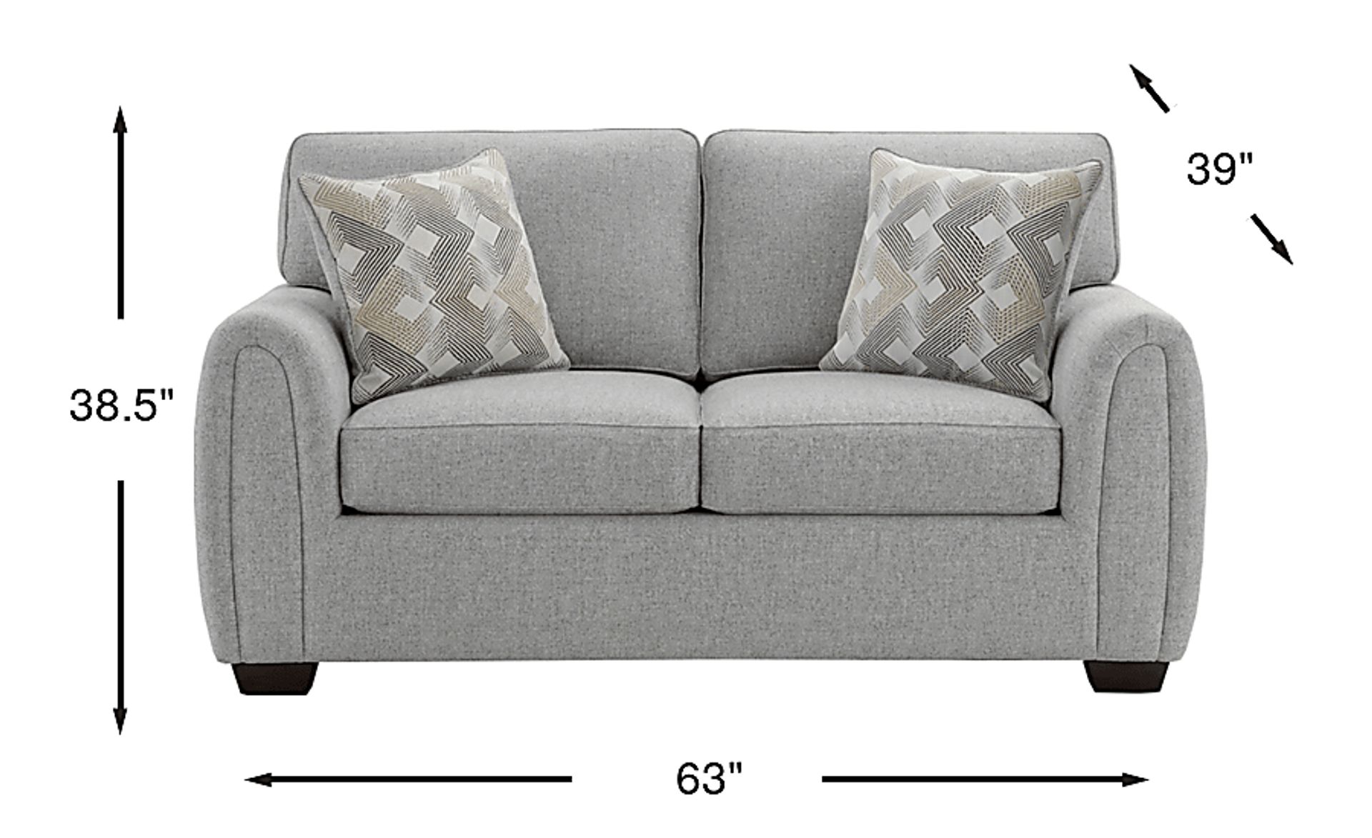 Dimension Image. Please refer to the Dimension Tab on this page for dimension details.