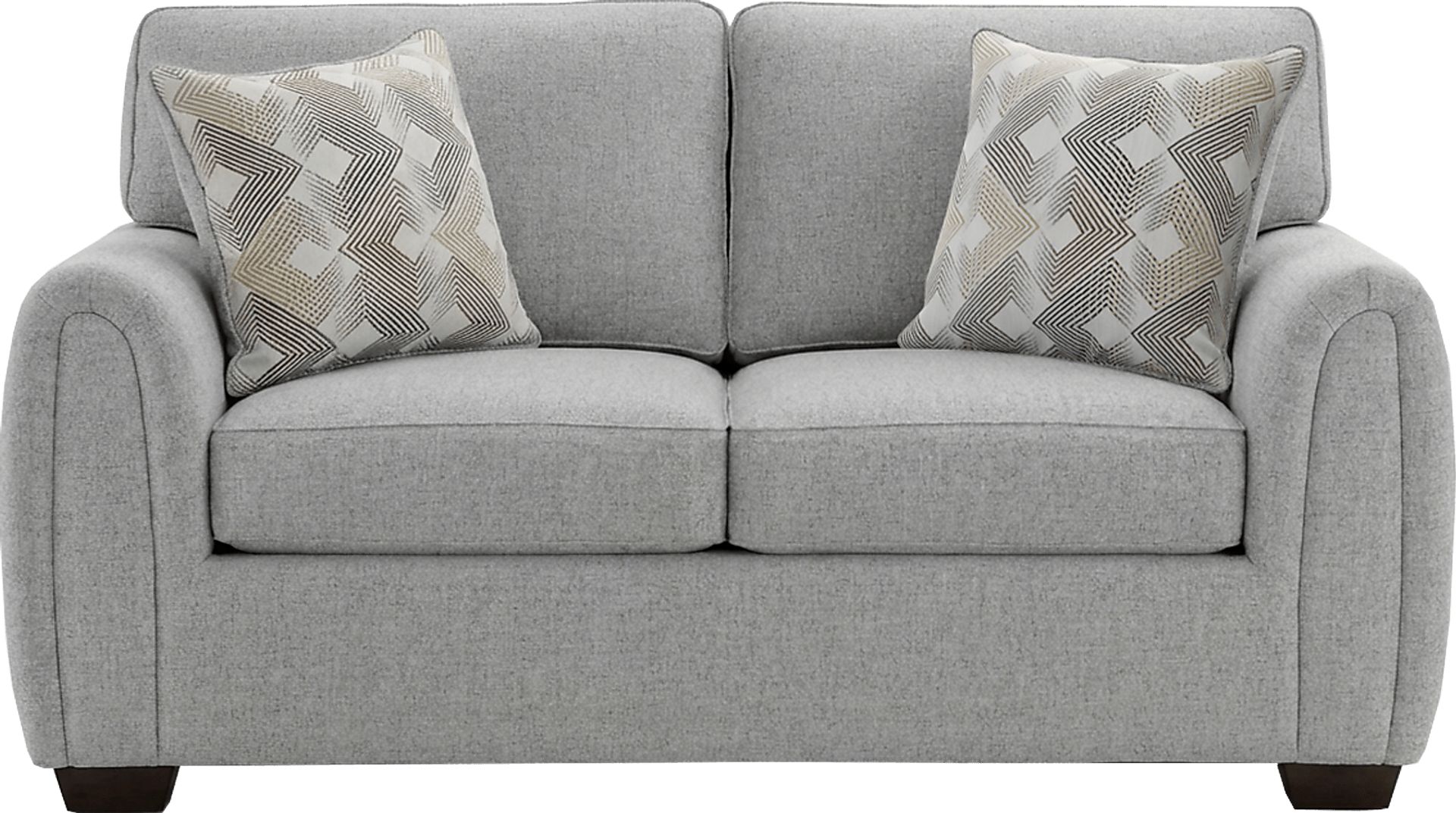 Lunelle Gray Loveseat - Image 1