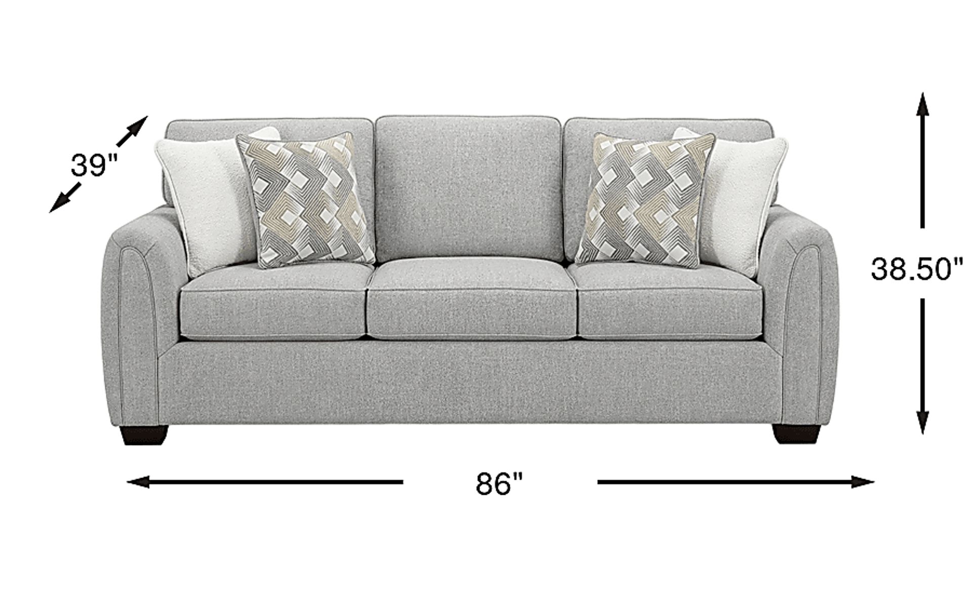 Dimension Image. Please refer to the Dimension Tab on this page for dimension details.