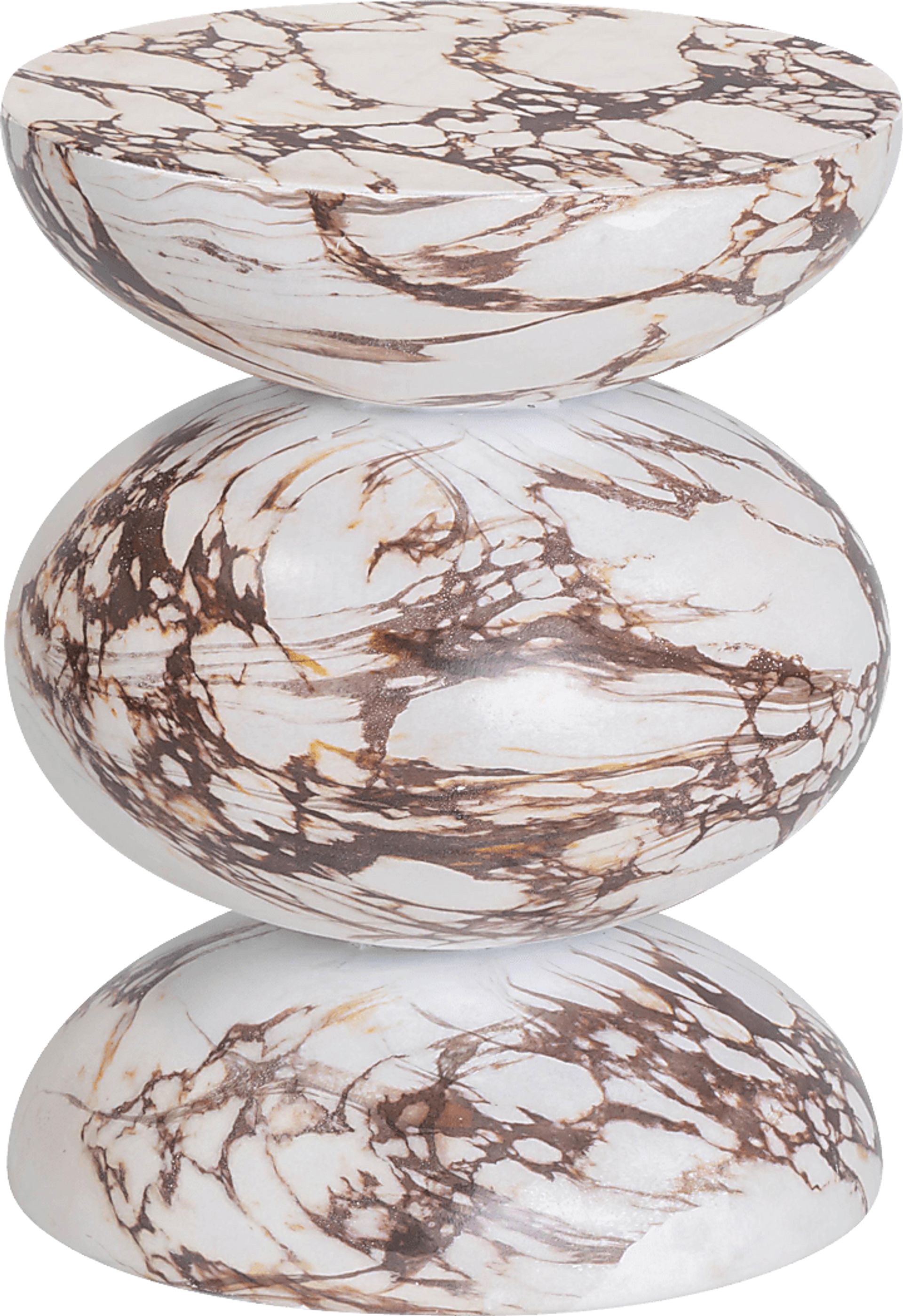 Lunenberg Outdoor Red Side Table - Image 2